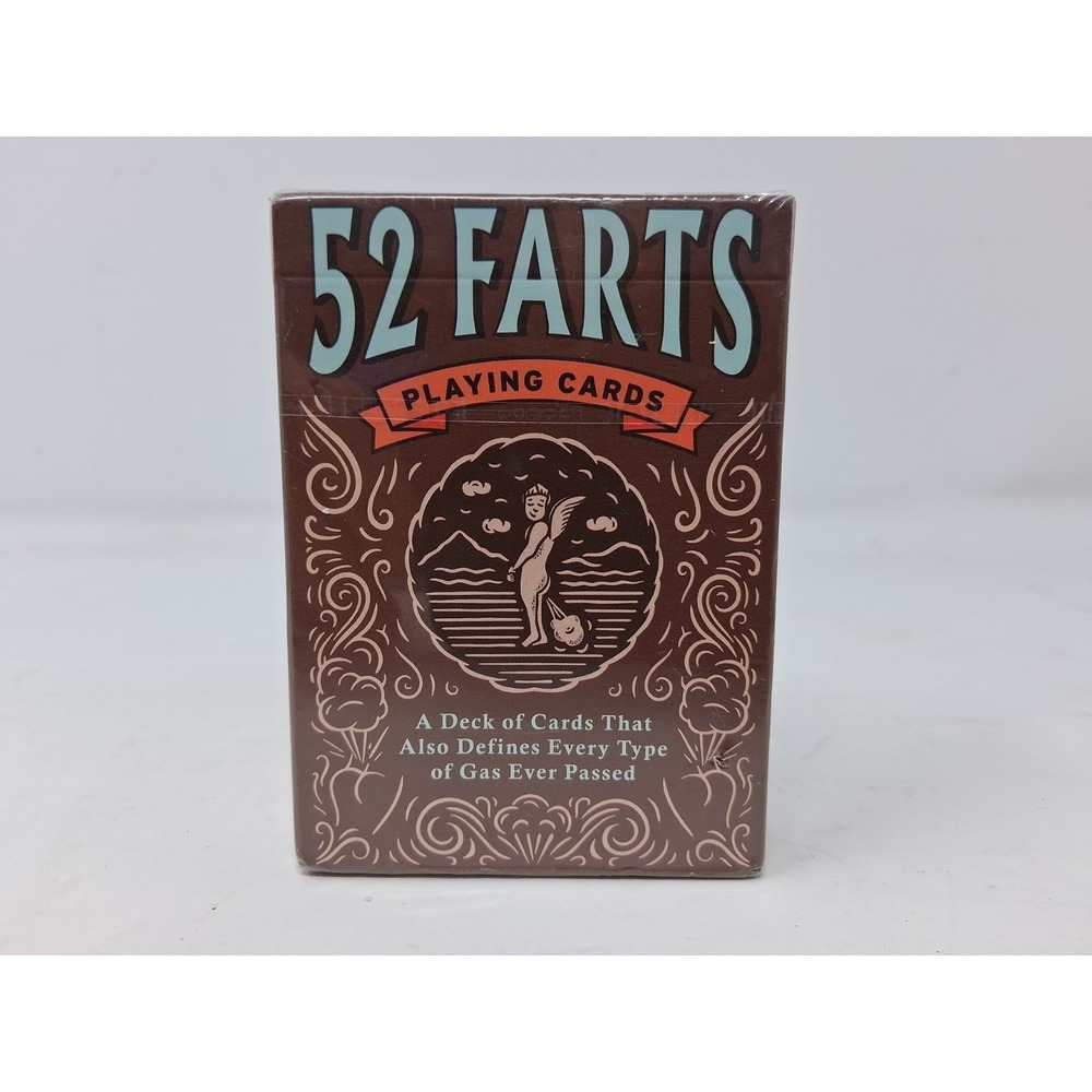 52 Farts Playing Cards Poker Size Deck Custom Limited New Sealed W